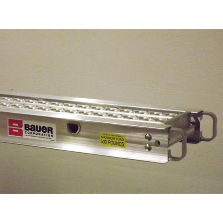 Bauer Ladder 20' x 12" 2-Man Aluminum Plank (210 Series) - 500 lb. Rated 21012
